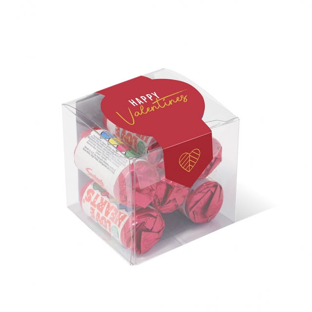 Valentines – Clear Cube – Love Hearts®