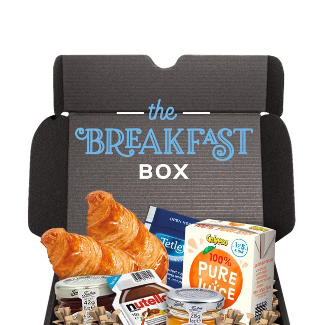 Gift Boxes – Midi Black Gift Box – Breakfast Editon